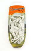 X-HOOKS Hard Wall Picture Hooks Large Nylon (20 Pack)
