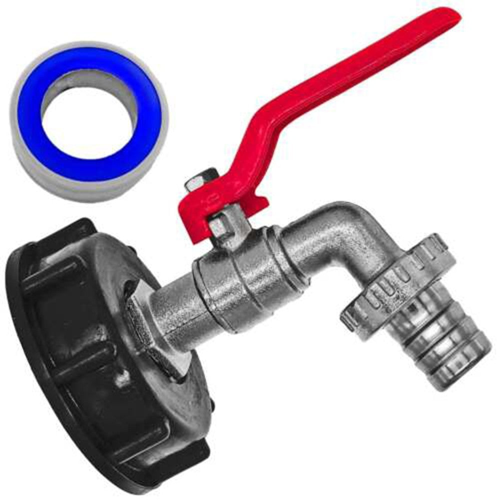 Raw Tape S60 X 6 Coarse Thread Drain Tap Outlet Tap