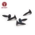 Drywall Screw Black Cross Head Self-Tapping Phillips Head Stem Wall M3.5 100PCS