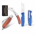 Workpro Plain Edge/curved Blades Electrician Knife | Built Supply Co