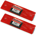 Neilsen 2pc Red Rear Trailer Reflectors