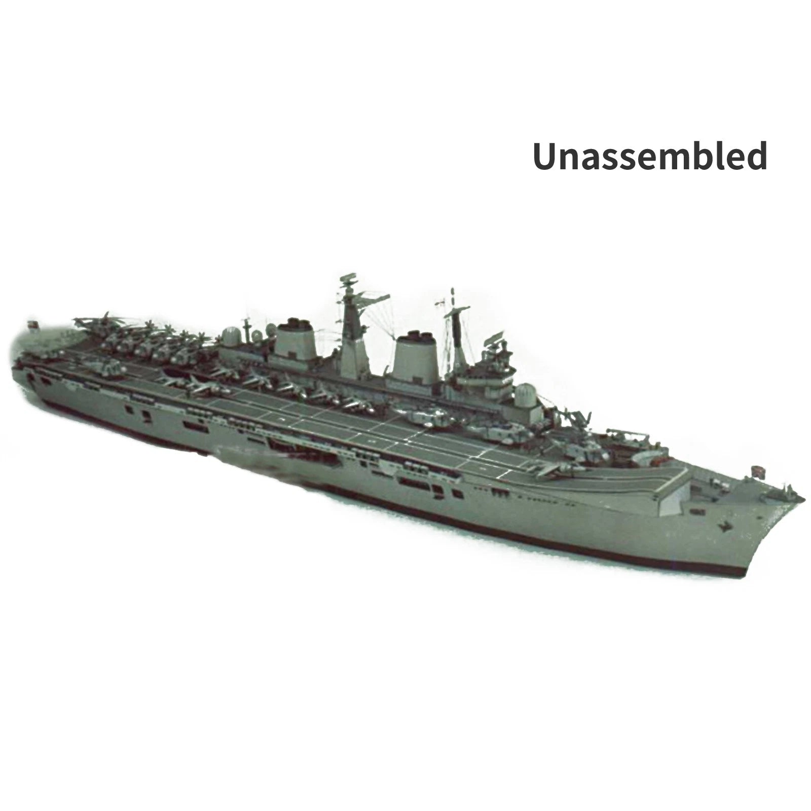 1:400 Hms Invincible (R05) Aircraft Carrier 3d Paper Military Model