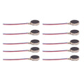 5/10/20 Pack Dc Micro Flat Button Coin Vibratiing Vibrator Motors