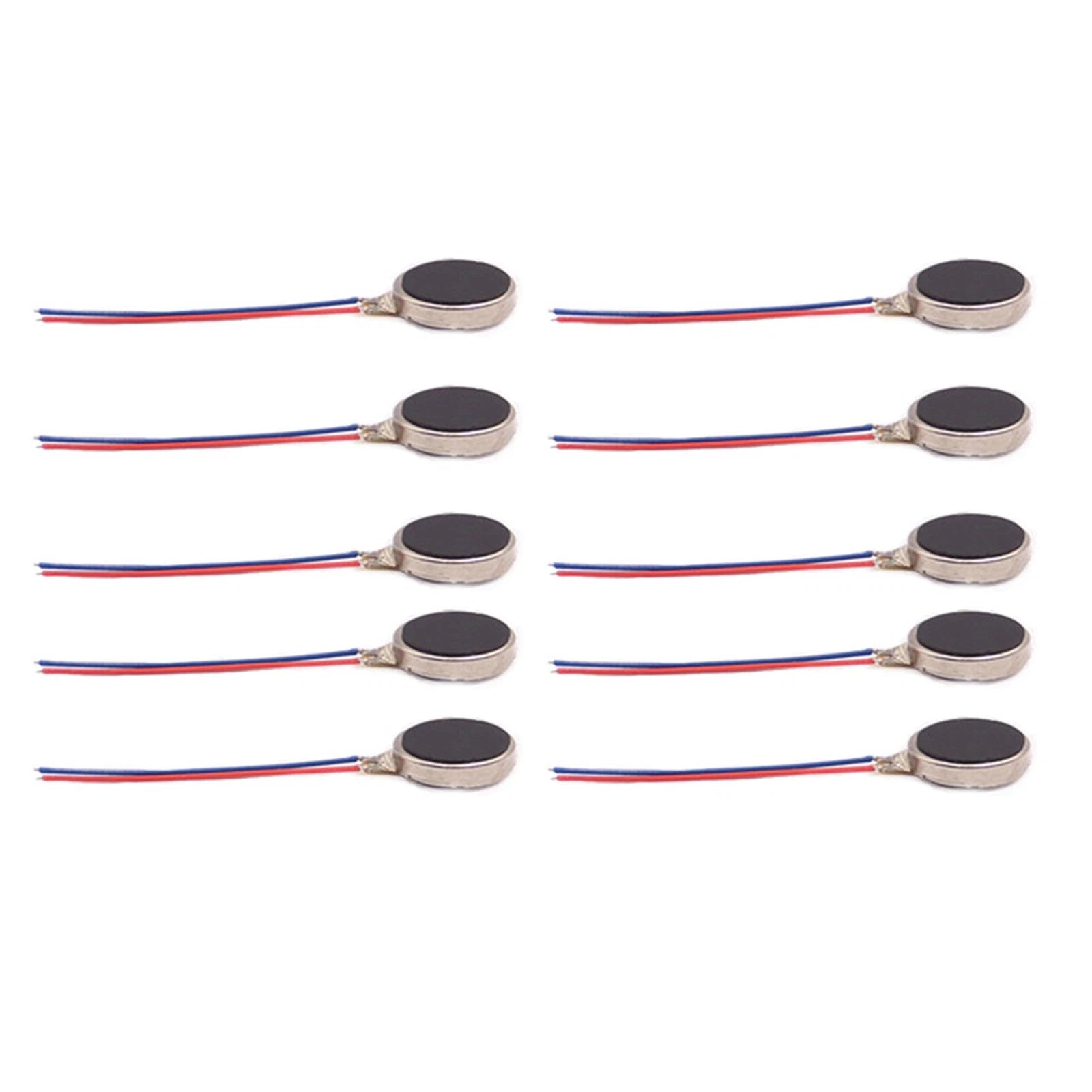 5/10/20 Pack Dc Micro Flat Button Coin Vibratiing Vibrator Motors