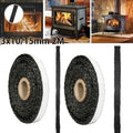 2m*3 Mm Stove Glass Seal Tape Fire Rope Gasket Wood