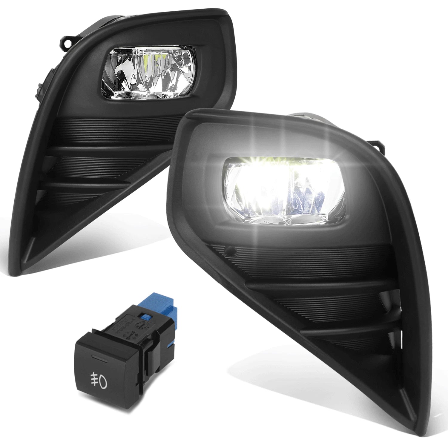 Fit 20-21 Toyota Highlander Led Fog Light Lamp W/ | Built Supply Co