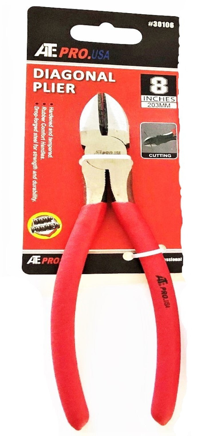 ATE Pro 8" Diagonal Cutters