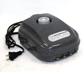 8.5W Aquarium Hydroponic Air Pump Tank 4 Way Outlets Magnetic