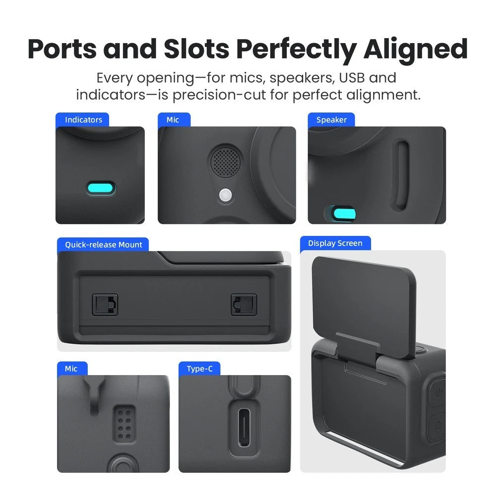 Protective Silicone Case For Insta360 Go Ultra Camera Lightweight And