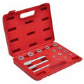 17pc Metric Bushing Seal Bearing Driver Adapter Aluminum Install