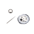 Quartz Watch Movement White Dial With 351332 Stem For Hattori Vj22