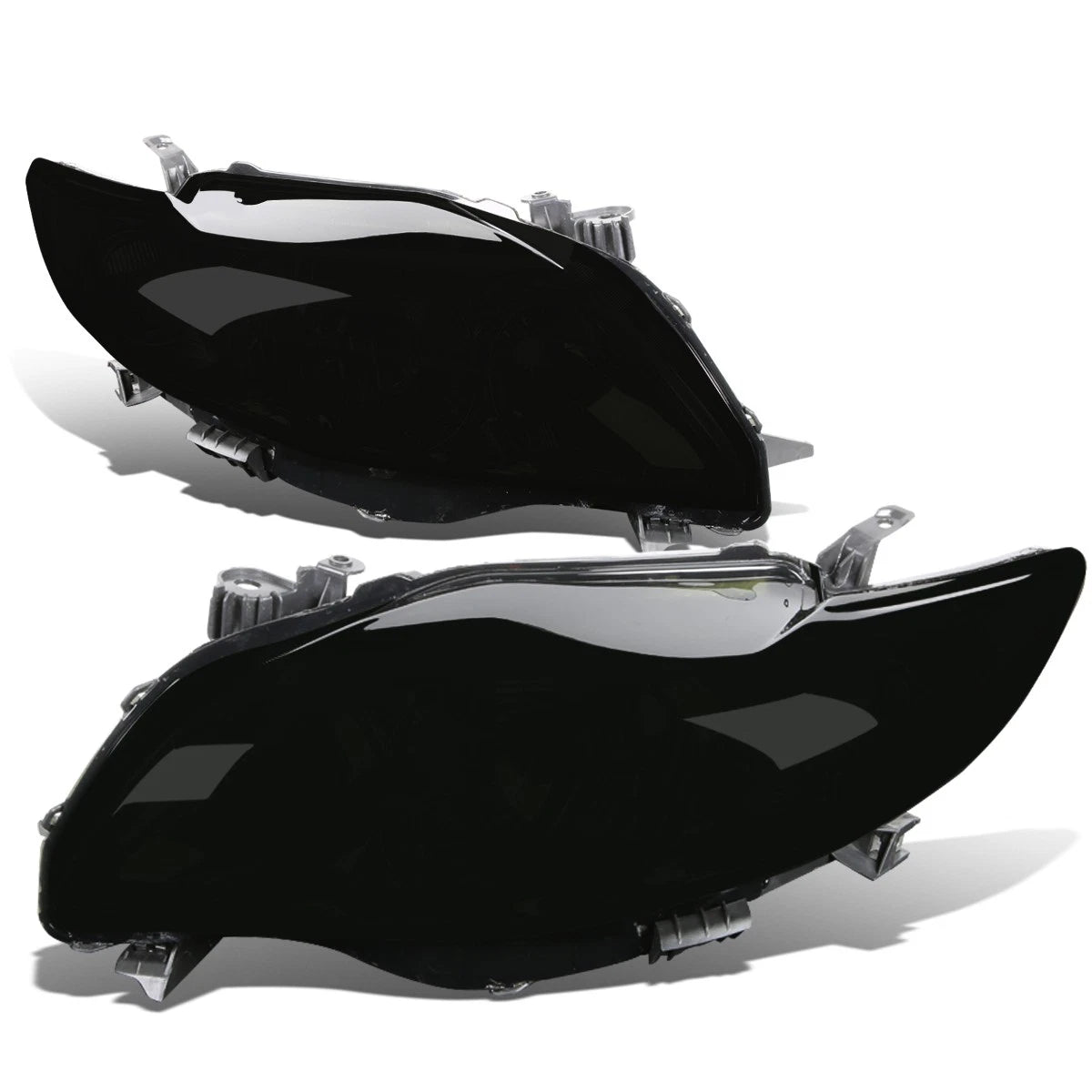 Fit 2009-2010 Toyota Corolla Pair Smoked Housing | Built Supply Co