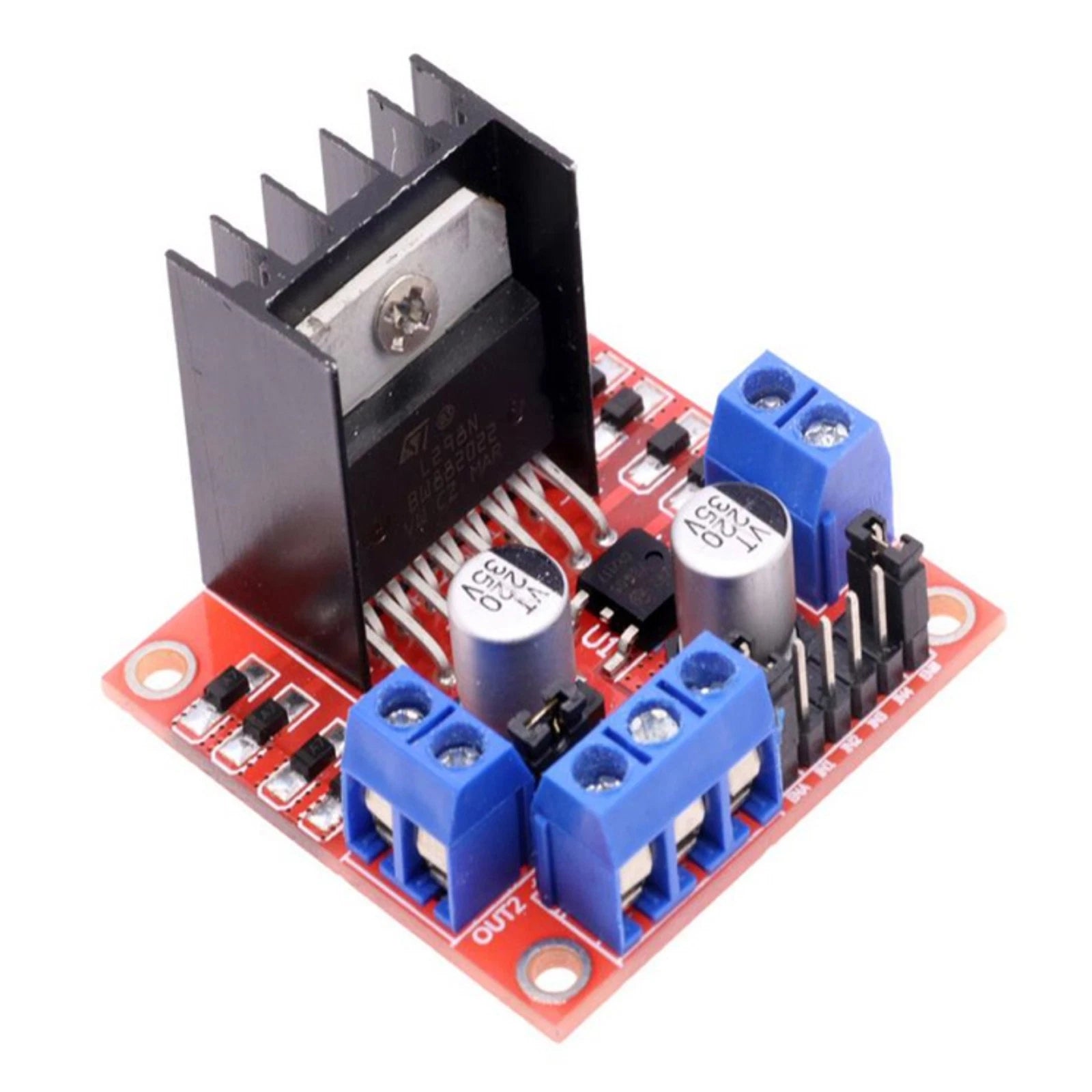 Dc L298n Drive Module Dc Stepper Motor Smart Car Robot For Arduino