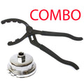 14" Adjustable Oil Filter Removal Pliers & Wrench Socket by Unbranded