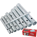 Neilsen Tubular Box Wrench Set 150mm Long Tube Spanner Plumber