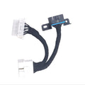 Obd2 16pin Extension Cable 1 To 2 Spliter Obdii Connector Male To
