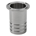 Ss304 Sanitary Rubber Hose Barb Pipe Fitting Adapter Sturdy And