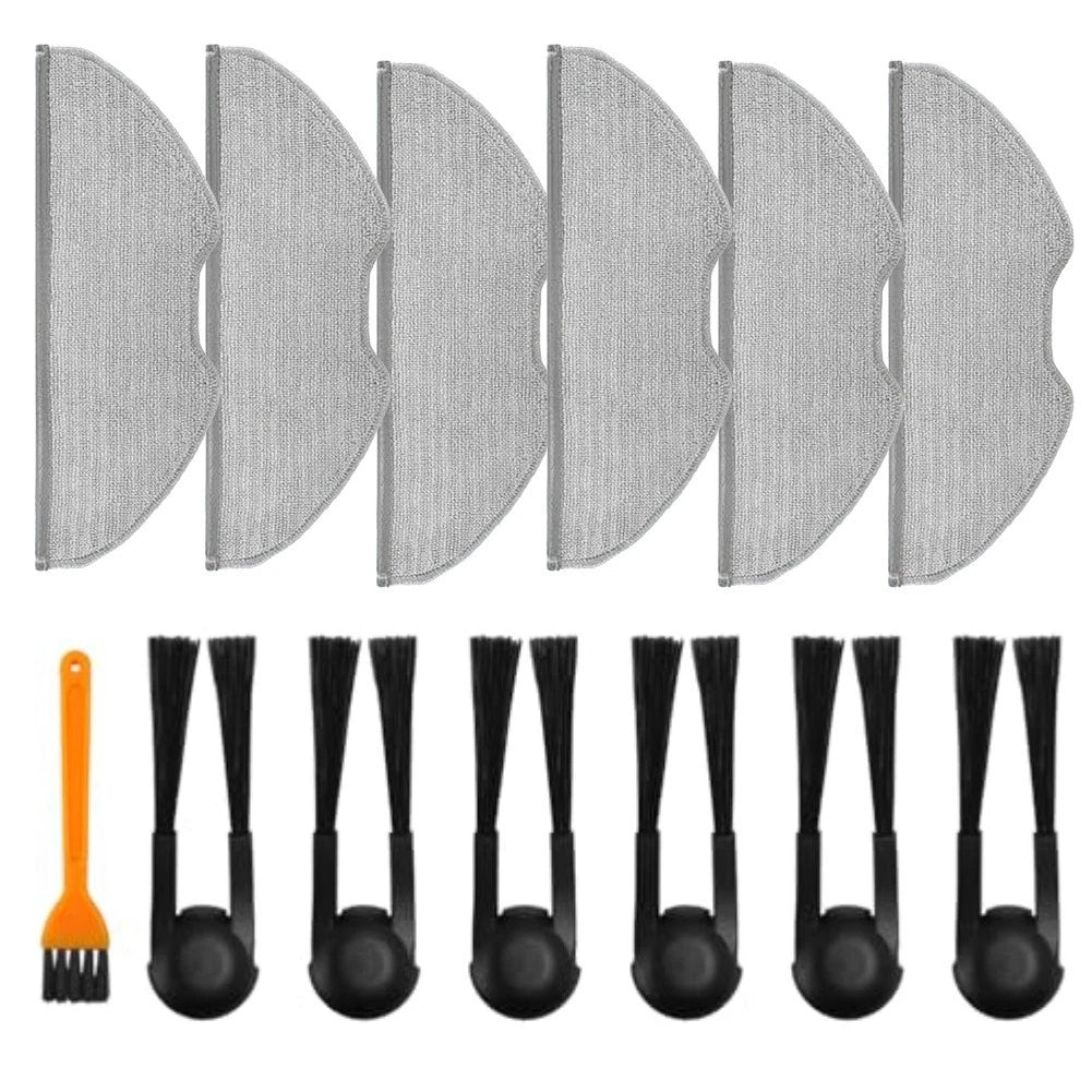 Side Brush And Mop Cloth Set For Xiaomi Robot Vacuum H40 Ov51