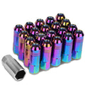 20 Open End M12x1.5 60mm Tall 20mm Od Neo Chrome | Built Supply Co