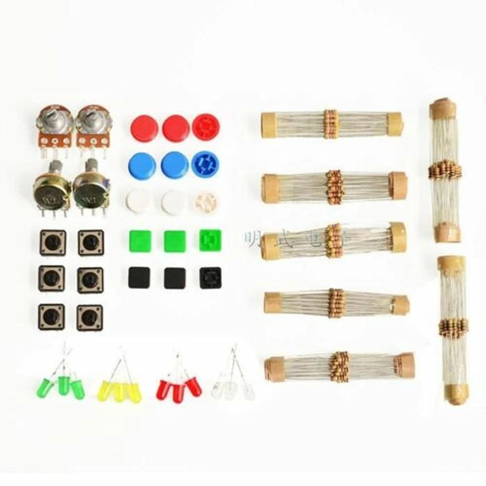 Electronic Parts Pack Kit For Arduino Component Resistors Switch
