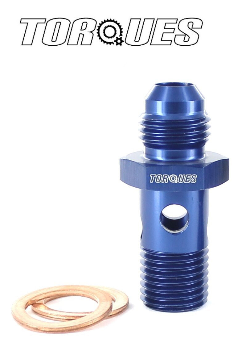 An -6 (an6) Male to 9/16" Unf X 18 Tpi (an-6) Banjo Bolt