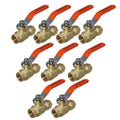 XFITTING 1/2" Push Fit Female Ball Valve 10 Pack