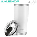 HAUSHOF 20 oz Travel Mug Tumbler Double Wall Vacuum Insulated Coffee Tumbler Cup