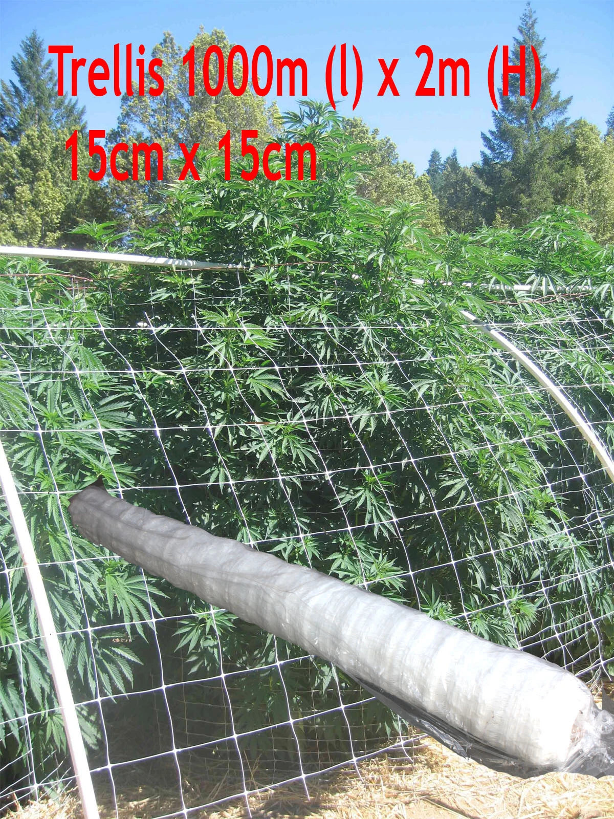 3280' X 6.5' Bio Grade Trellis Plant Support Outdoor Netting Vine