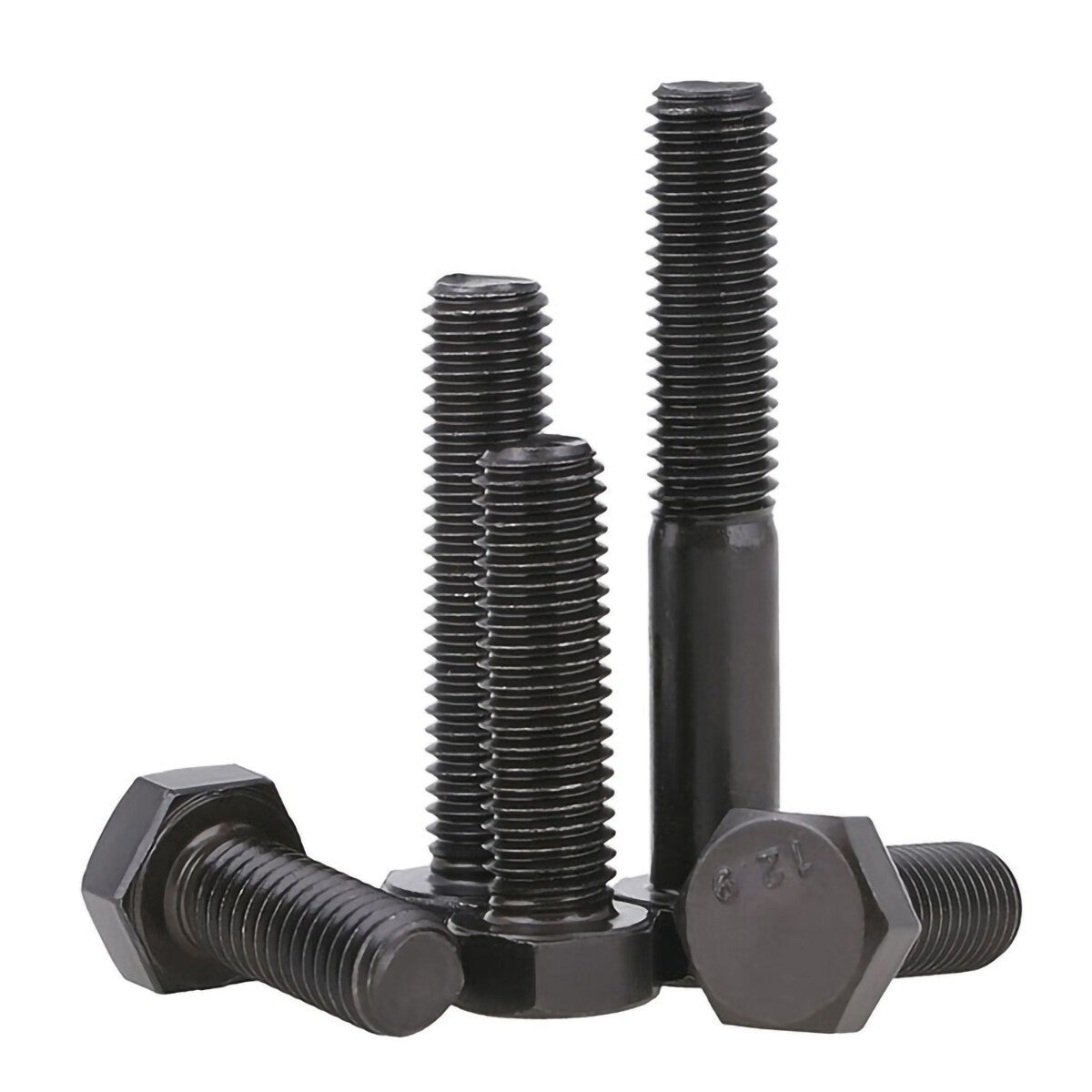 DIN933 Hex Bolts M6 to M16, Grade 12.9