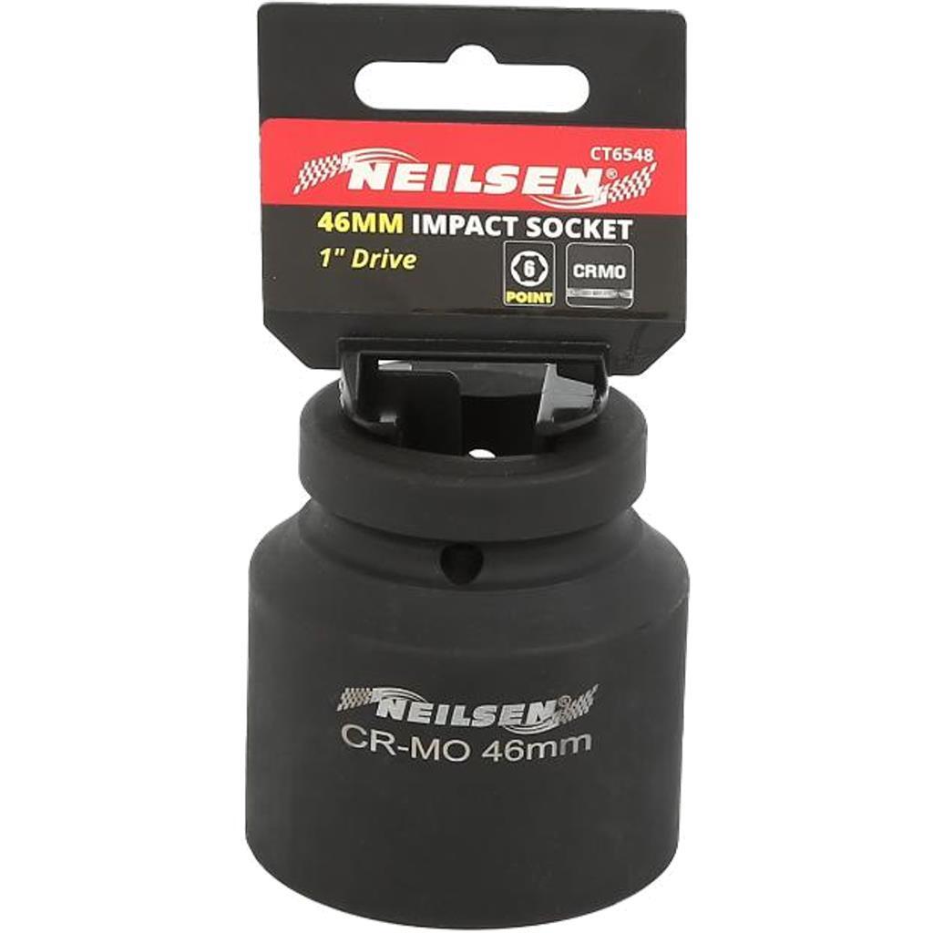 Neilsen 1" Drive Standard Shallow Impact Socket