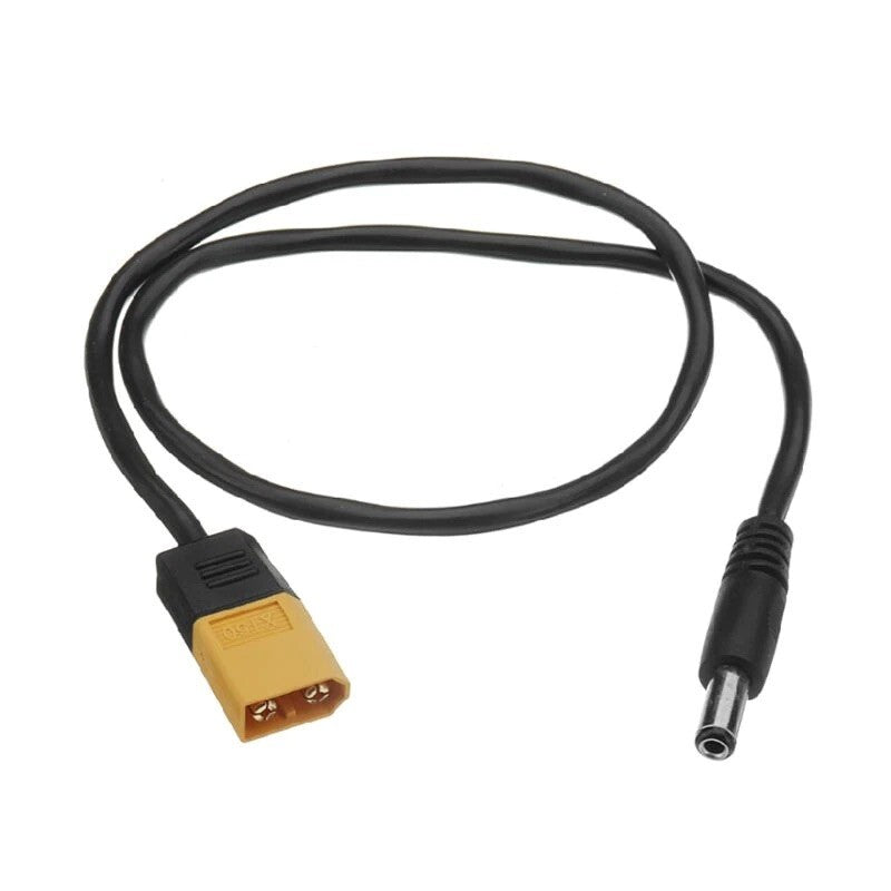XT60 to DC5525 Power Cable 500mm Great for Ts100 Soldering Iron