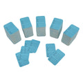 Set Of Blue Large Perforated Label Card Coupon Price Tag
