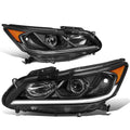 For 2016-2017 Honda Accord Ex Se Led Drl Black | Built Supply Co