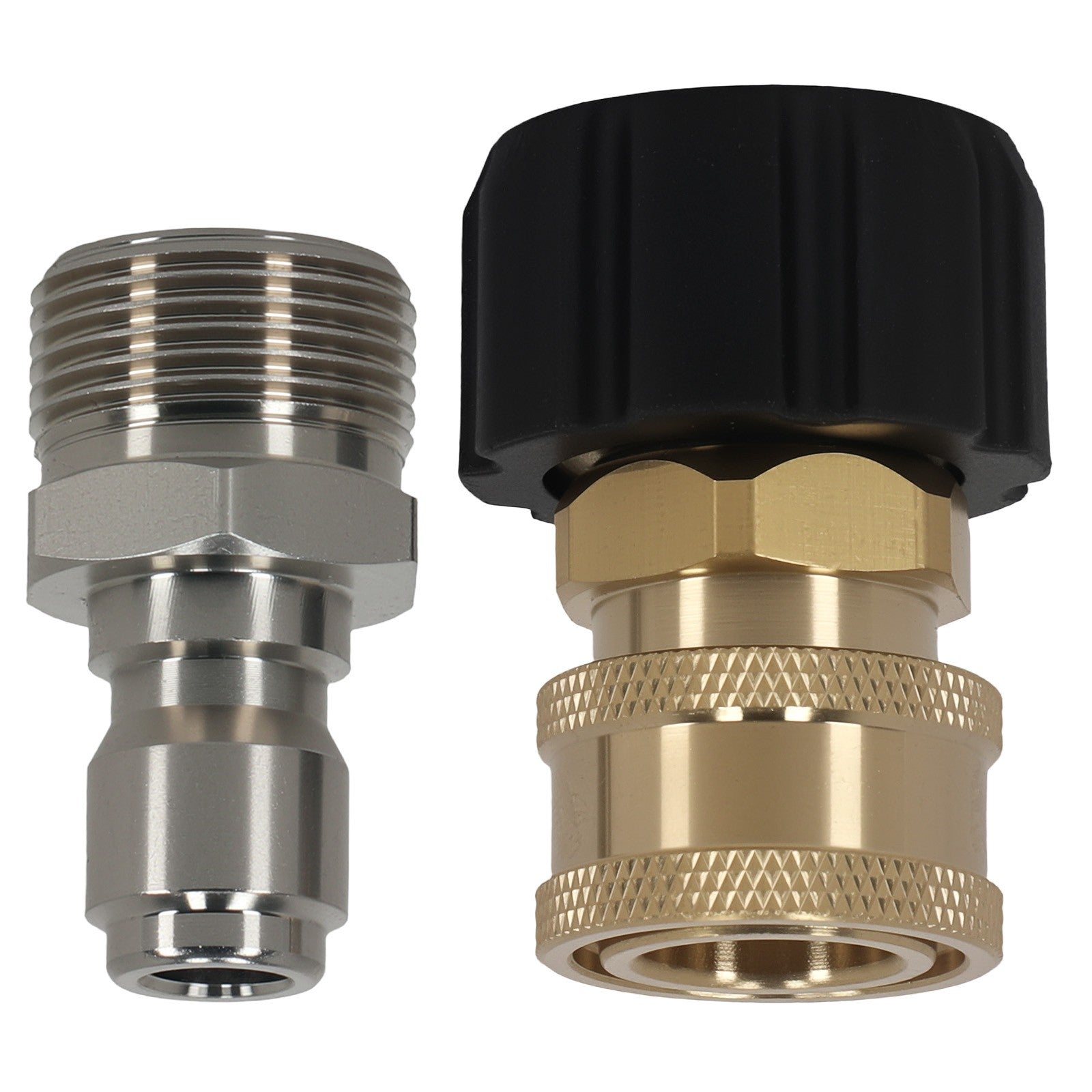 Pressure Washer Adapter M22-14mm Female to 3/8" Male Quick Connect