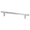 12-5/8" Center To Center, 15-1/8" Long Stainless Steel Flat T Bar