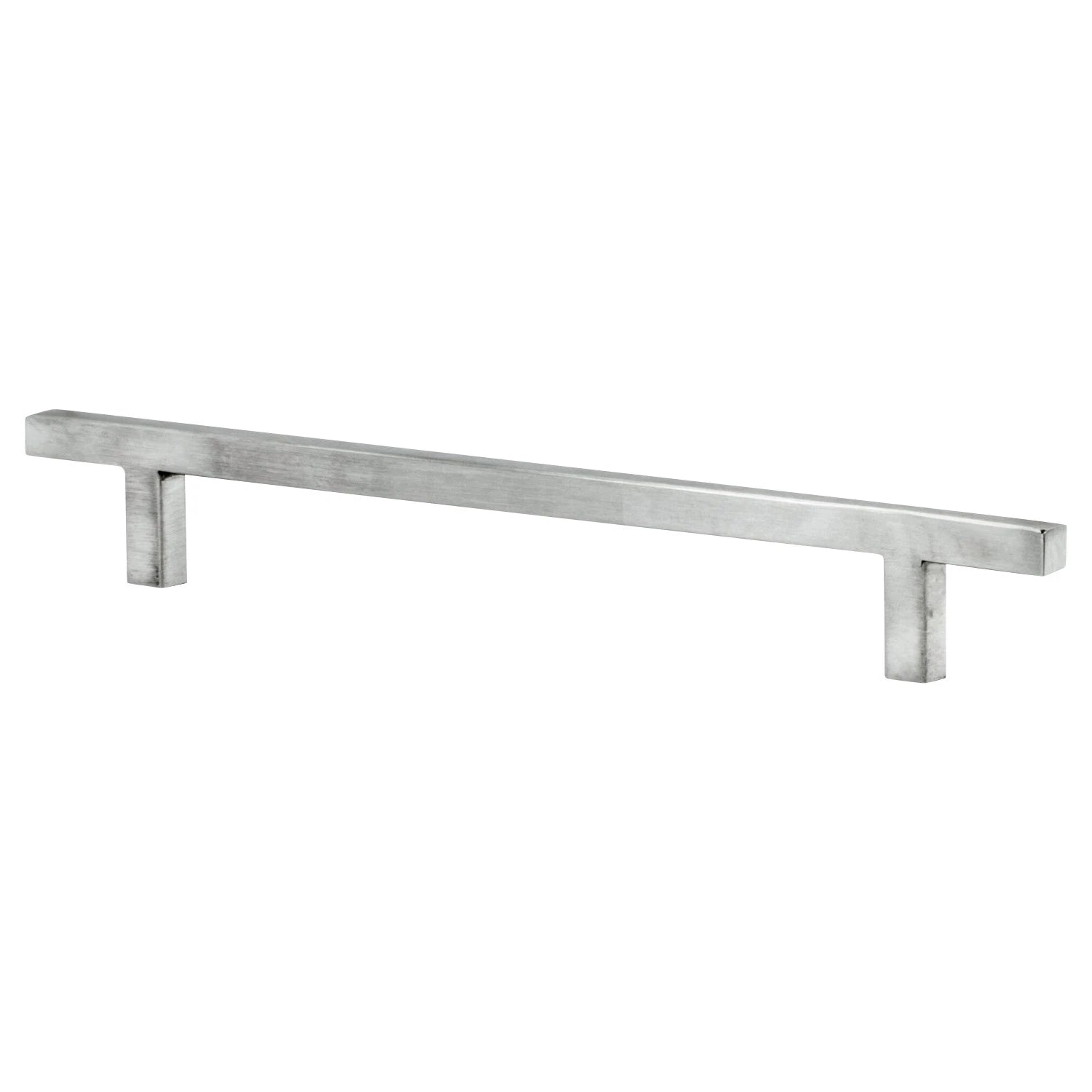 12-5/8" Center To Center, 15-1/8" Long Stainless Steel Flat T Bar