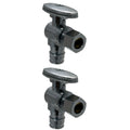 XFITTING 1/2" PEX A x 3/8" OD Angle Valve 2 Pack