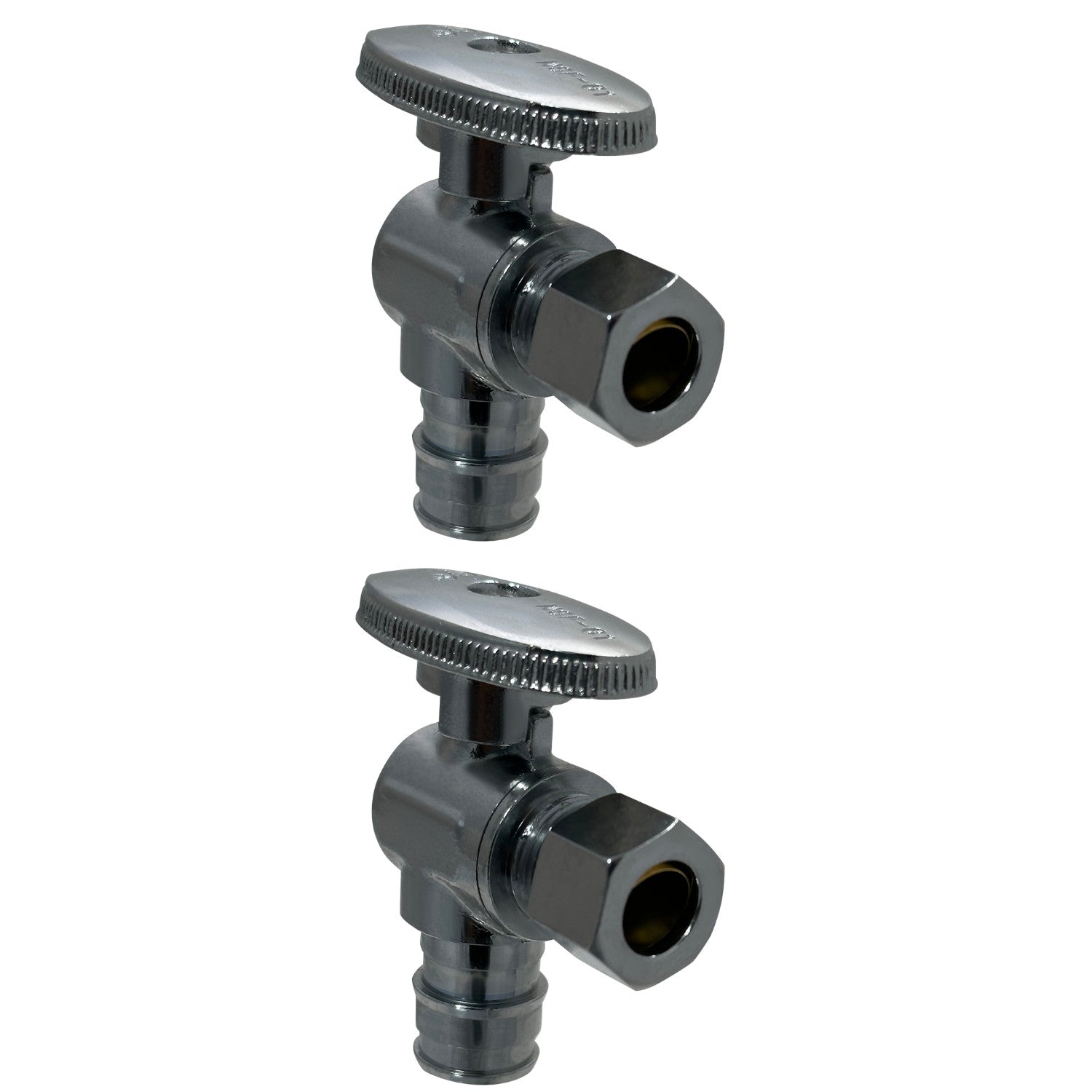 XFITTING 1/2" PEX A x 3/8" OD Angle Valve 2 Pack