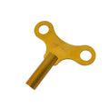 Brass Replacement Clock Key For Key Wind Clocks Size 15 / 6.0 Mm -