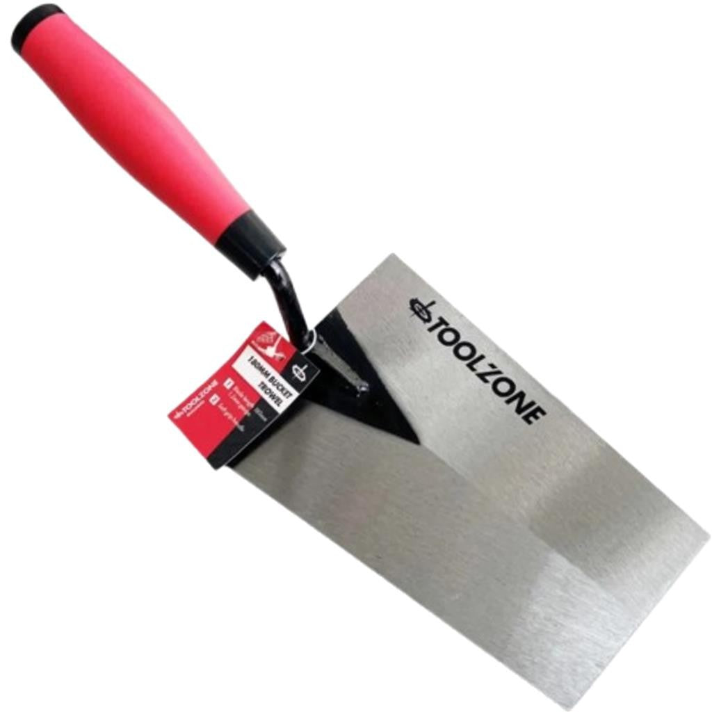 Toolzone Bucket Trowel 180mm Soft Grip