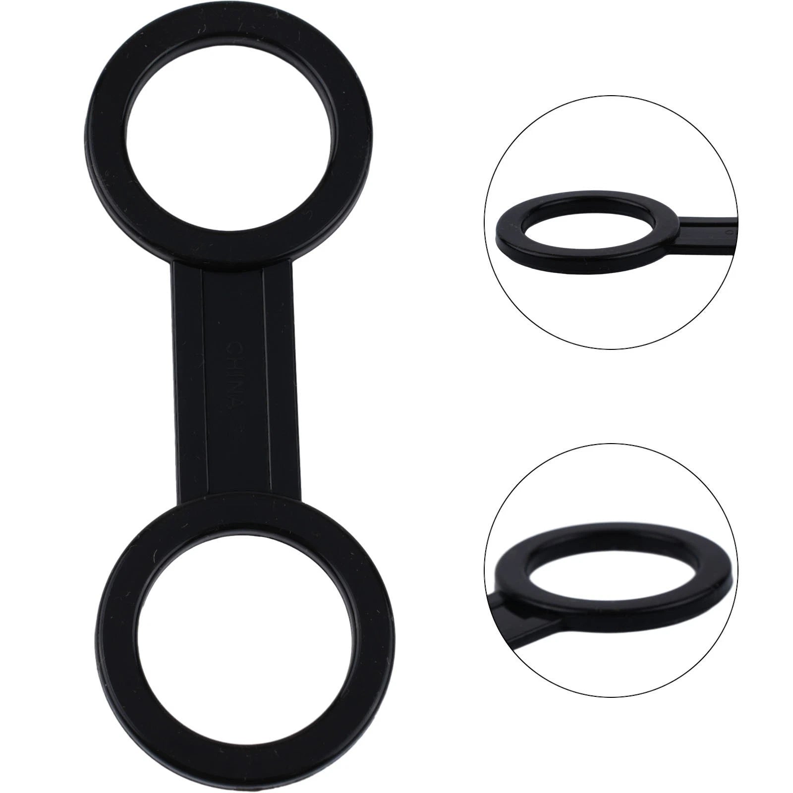 Retainer Clip Diving Tube Holder Silicone 8-shaped Buckle