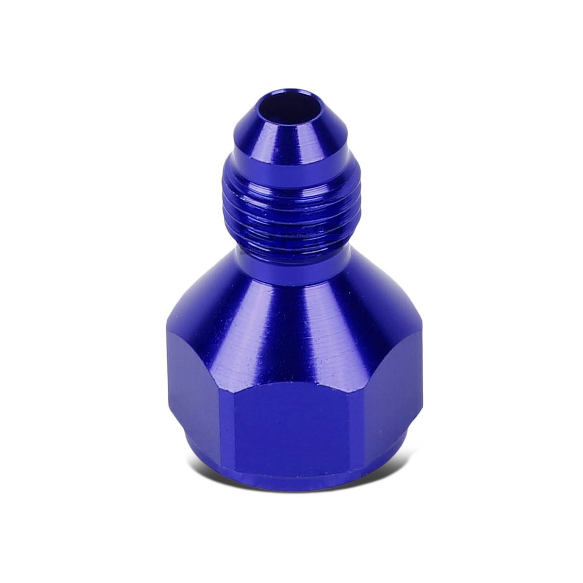 4an An4 Female Flare to Male 3an An3 Blue Aluminum Anodized Hose