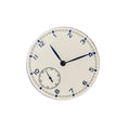 0.4mm Thickness 37mm Watch Dial White Face W/ Hands For Eta 6497