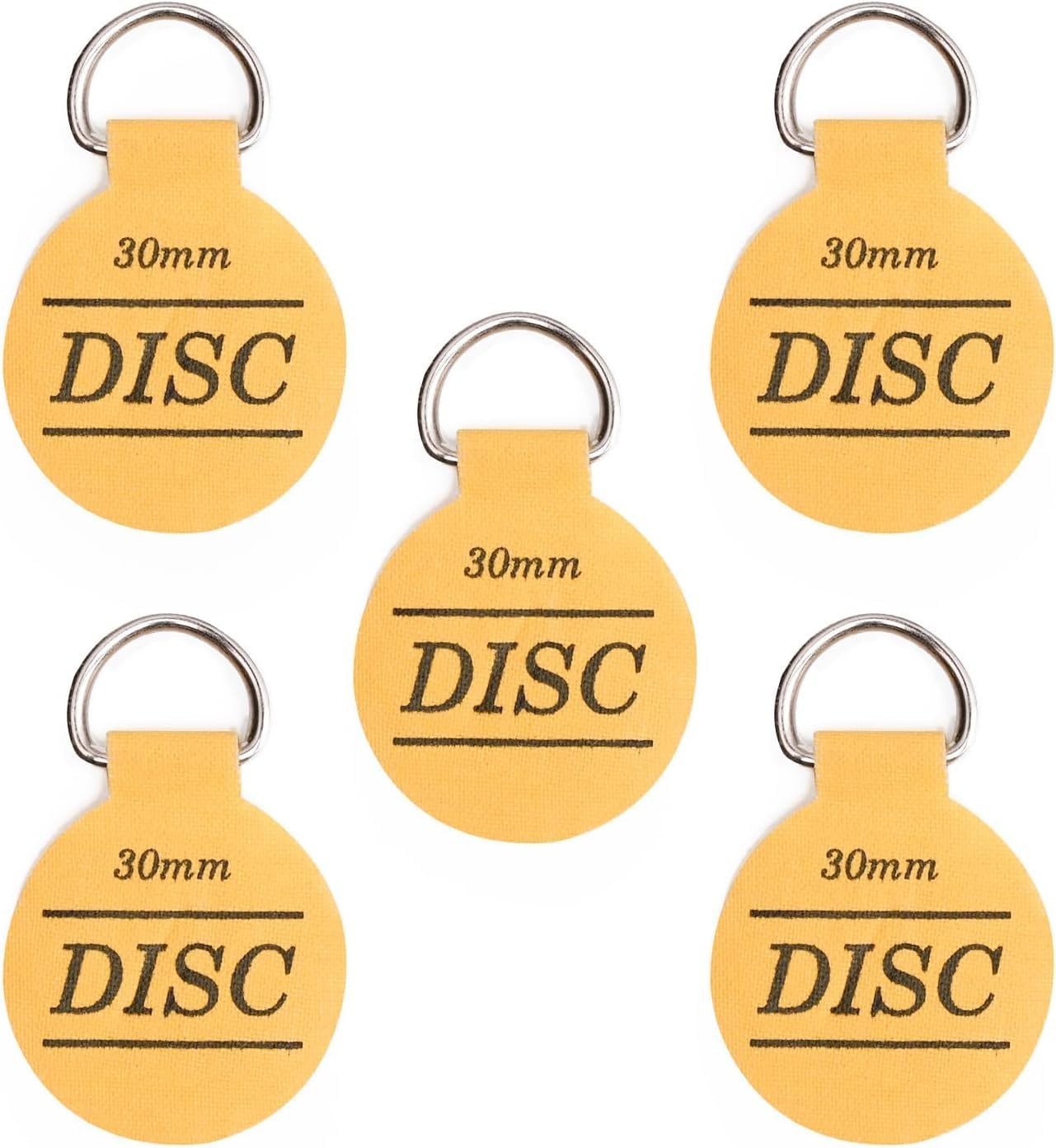 Disc Plate Hangar for Walls - Self Adhesive Plate Holder 5 Pack (1 1/4"/30mm)
