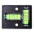 2 Way Square Spirit Bubble Level Screw-on 50x40x15mm