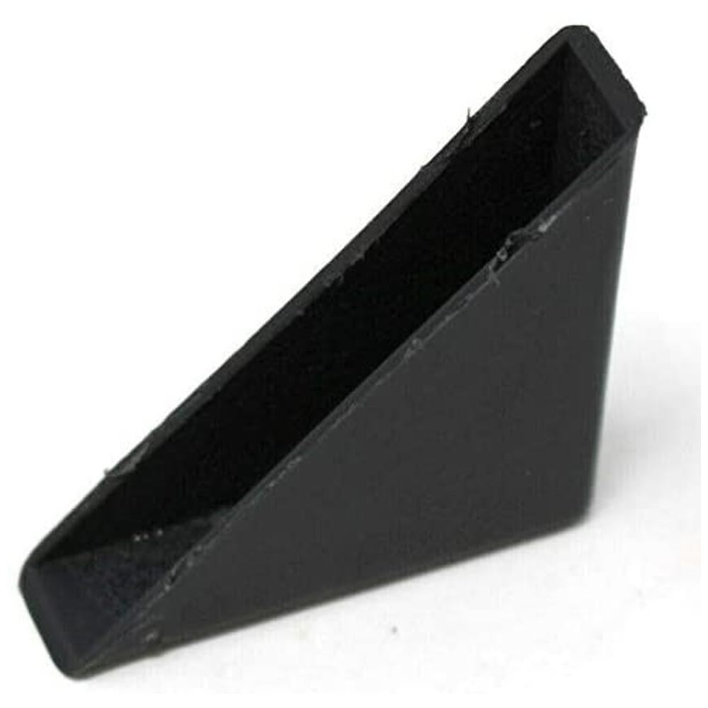 Glass Corner Protectors 6mm Black Plastic x 4 to 500