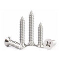 Cross Round Head Self Tapping Screws GB846 304 Stainless Steel