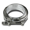 3.5"stainless V-band Clamp+aluminum Flange For | Built Supply Co