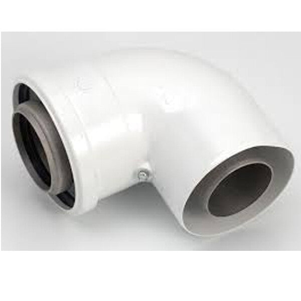 Ideal 203130 Boiler Flue Elbow 90 Degree