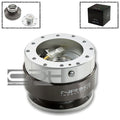 Nrg 6-hole Steering Wheel Silver Quick Release Hub Adapter Gen 2.0